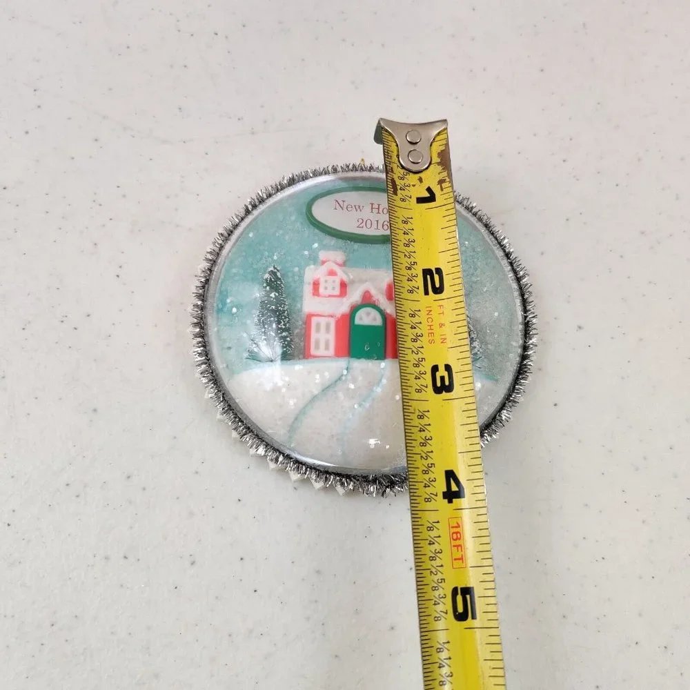 HALLMARK Ornaments 2016 Keepsake New Home Ornament with Silver Trim